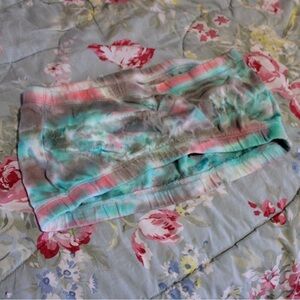 Tie dye tube top